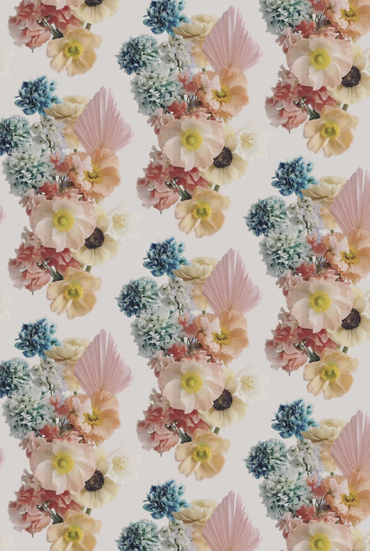 Florida Vibrant Floral Wallpaper - Ashley Woodson Bailey