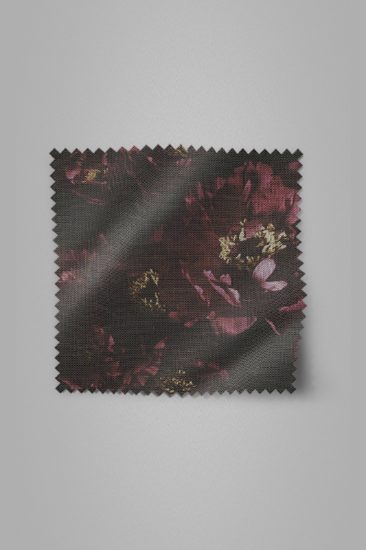 Centerfold Dark Floral Fabric - Ashley Woodson Bailey