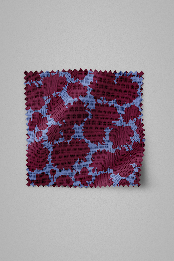 Cleo Vivid Floral Fabric - Ashley Woodson Bailey