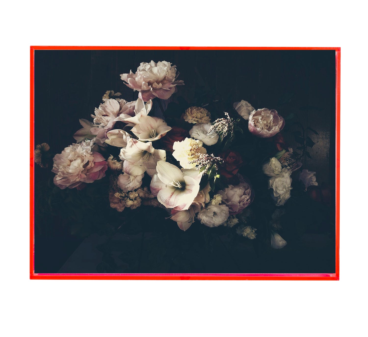 Dutch Love Dark Floral Print - Ashley Woodson Bailey