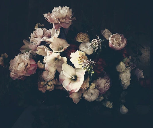 Dutch Love Dark Floral Print - Ashley Woodson Bailey