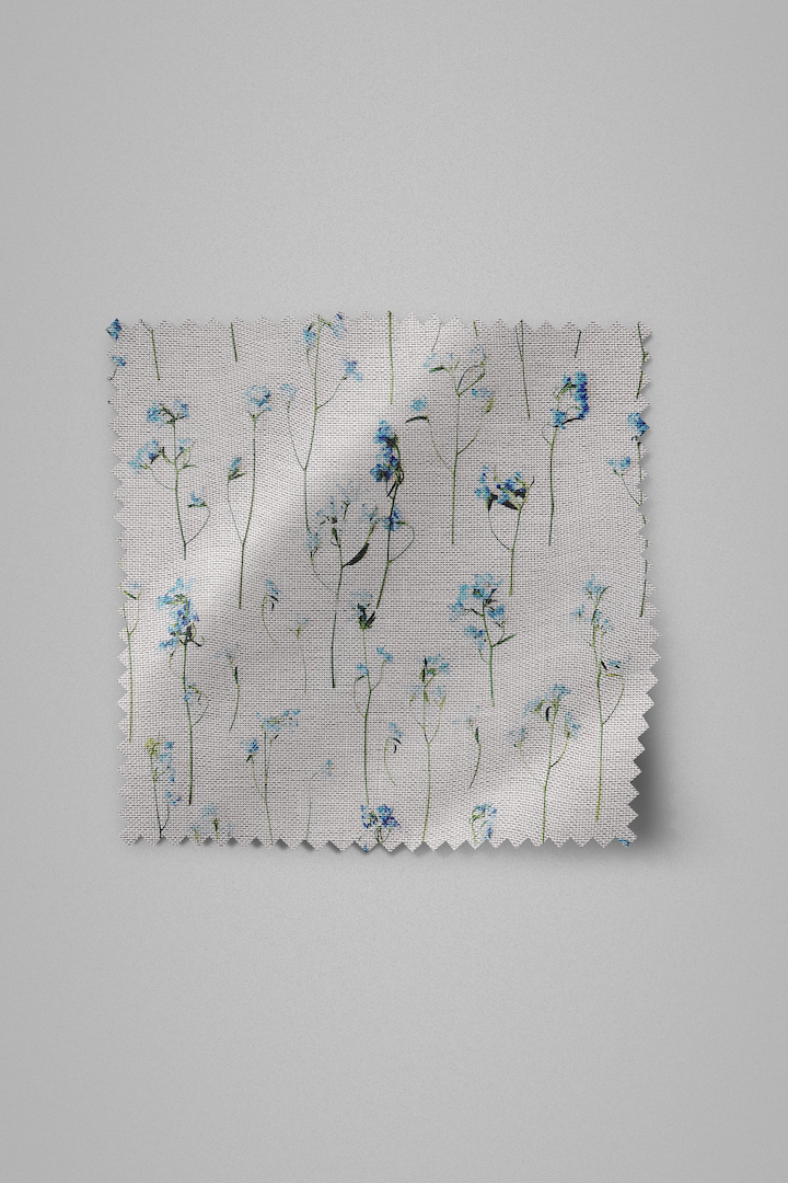 Georgina Light Floral Fabric - Ashley Woodson Bailey