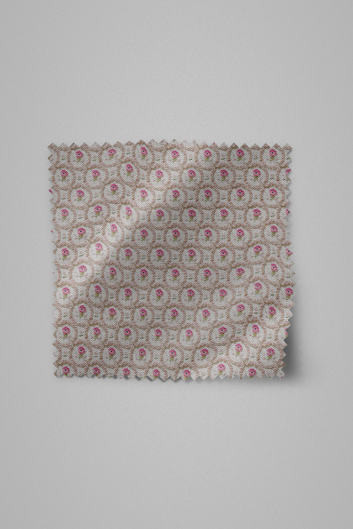 Gracie Light Floral Fabric - Ashley Woodson Bailey