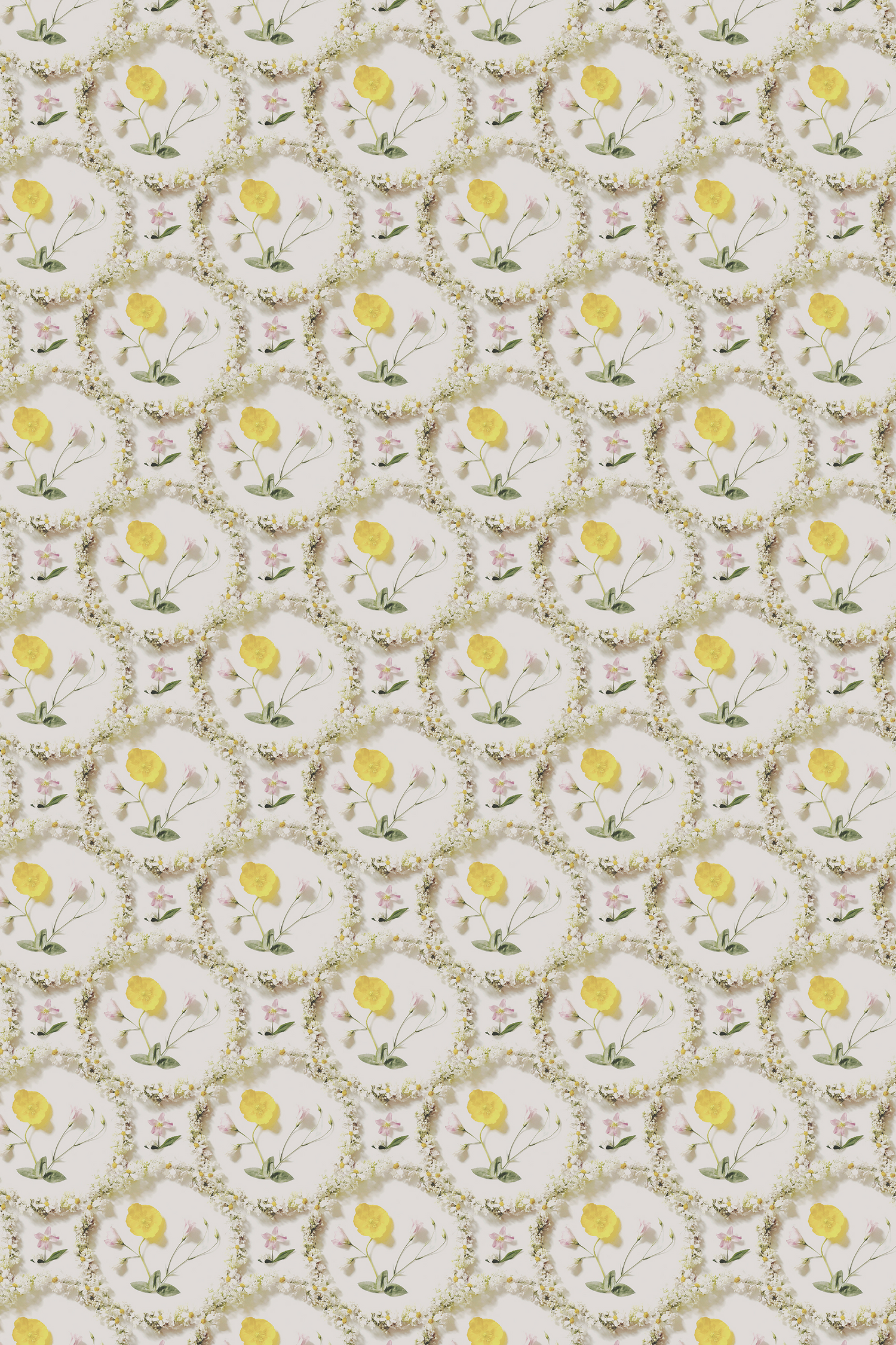 Gracie Light Floral Wallpaper - Ashley Woodson Bailey