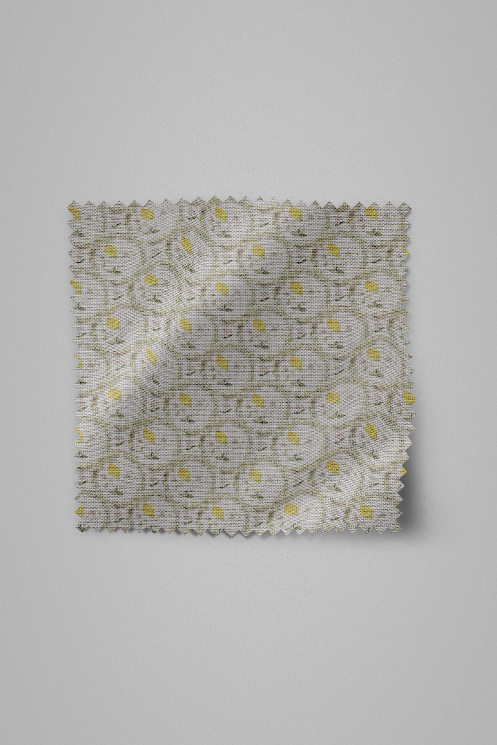 Gracie Light Floral Fabric - Ashley Woodson Bailey