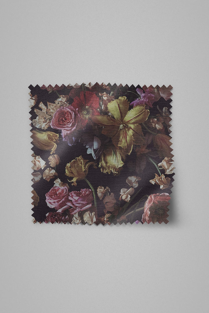 Louise Vivid Floral Fabric - Ashley Woodson Bailey