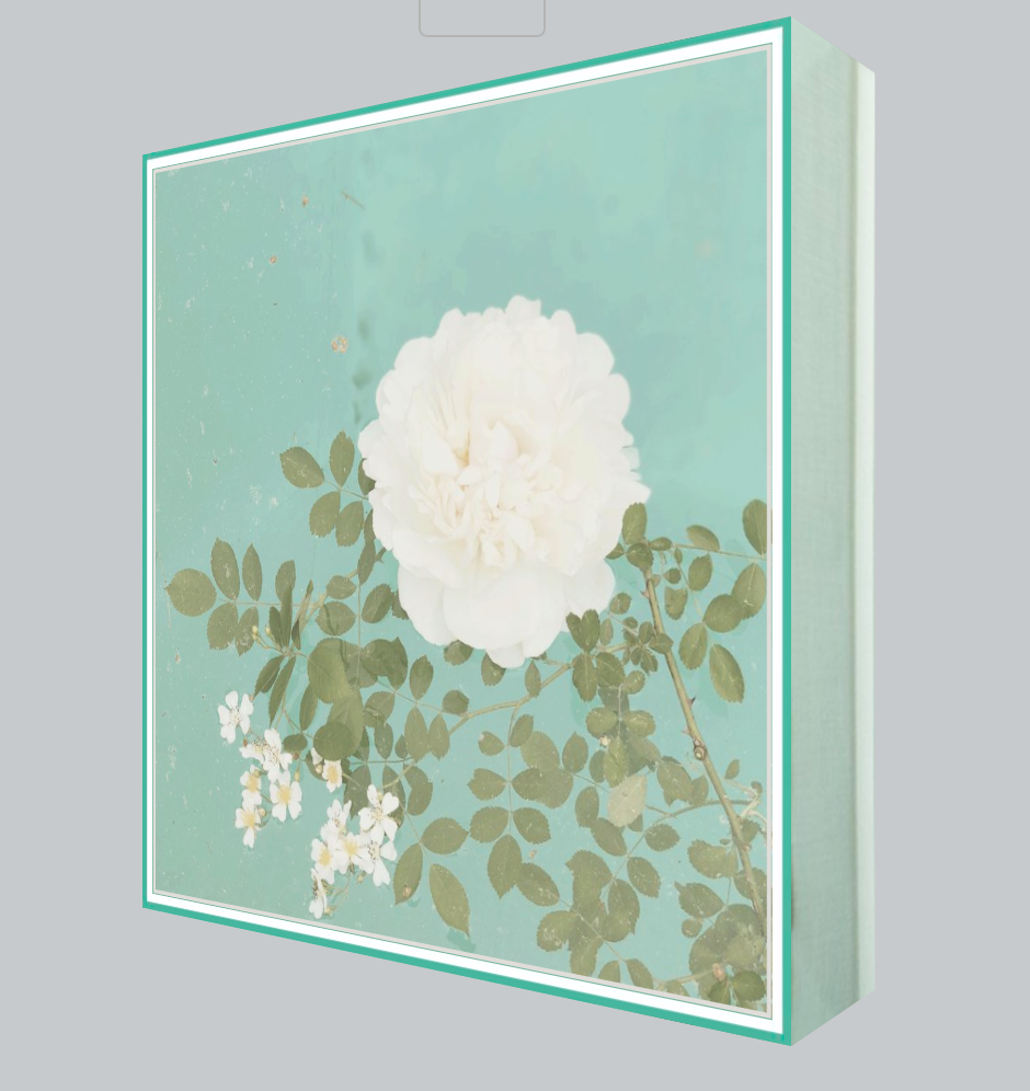 Hudson 1 Light Floral Print - Ashley Woodson Bailey