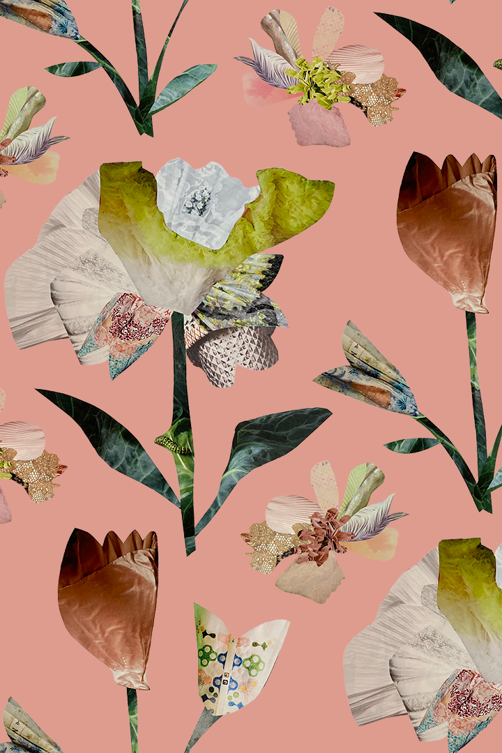 The September Issue Collage Fabric - Ashley Woodson Bailey