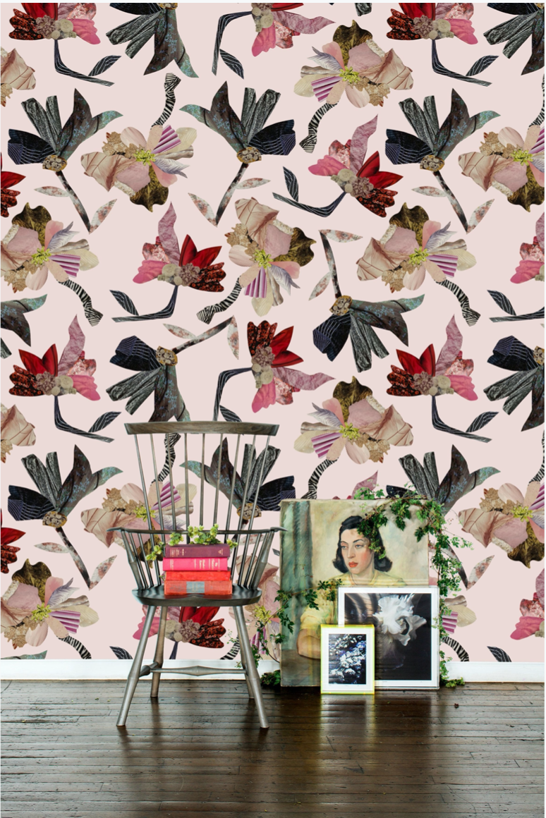 Tapestry Collage Wallpaper | Ashley Woodson Bailey