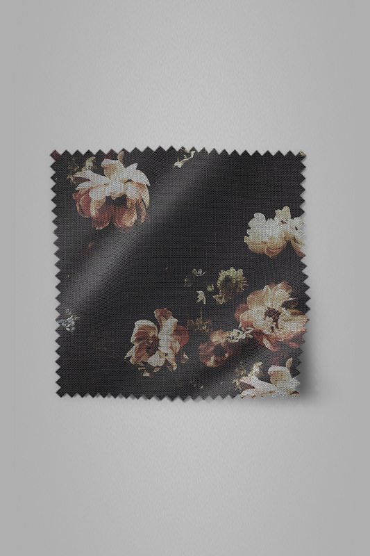 The Hunt Dark Floral Fabric - Ashley Woodson Bailey